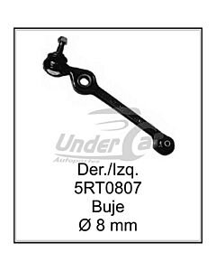 Brazo De Rotula Fiat 147 SPAZIO FIORINO 81 BUJE 8MM IZQ/DER