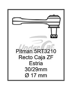 Brazo Pitman C10 C20 D20 91/92 BRAZO PITMAN RECTO CAJA ZF