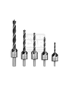 Mecha para Madera Biseladora 5PZ 3, 4, 5, 6 y 8mm