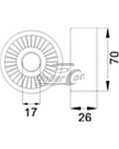 Tensor De Alternador FORD