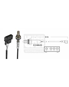 SONDA LAMBDA  SEAT CORDOBA / IBIZA / VW GOLF III / PASSAT / VENTO LARGO DEL CABLE: 68 CM