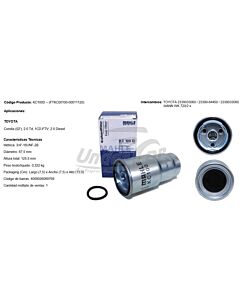 Filtro De Combustible COROLLA 2.0 TD 1CD-FTV 2.0 DIESEL