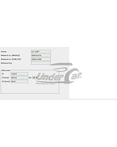 Filtro De Aire S10 2.8 MWM TURBO (ELETRONICO) SPRINT 4.07TCE
