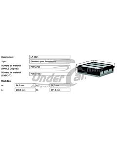 Filtro De Aire MITSUBISHI L200 2.5 TRITON C24011