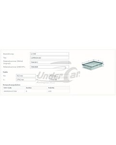 Filtro De Aire FORD TRANSIT 2.4 2.2  TDCI NISSAN FRONTIER 2013/… C28100