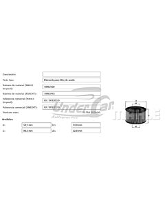 Filtro De Aceite TRANSIT 2.4 MONDEO 2.0 JAGUAR